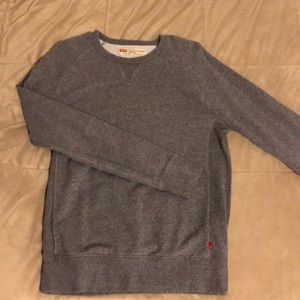NEVER WORN Levi’s Grey Classic-fit sweatshirt